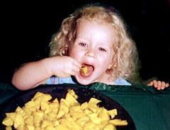 Girl with Mangos