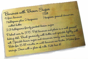 Bananas with Brown Sugar